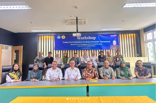 Workshop Evaluasi Kurikulum Berstandar Internasional – Jurusan Ekonomi Pembangunan FEB 2024